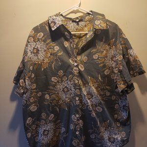 Madewell - Floral Linen Blouse